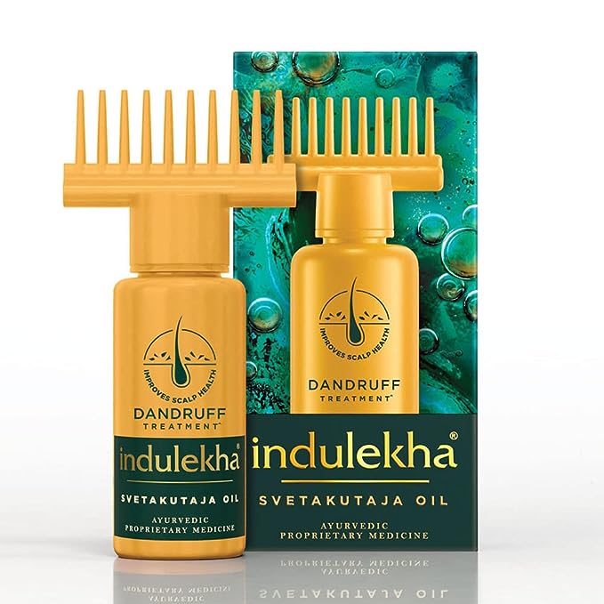 Indulekha Svetakutaja Oil is an Ayurvedic medicinal oil
